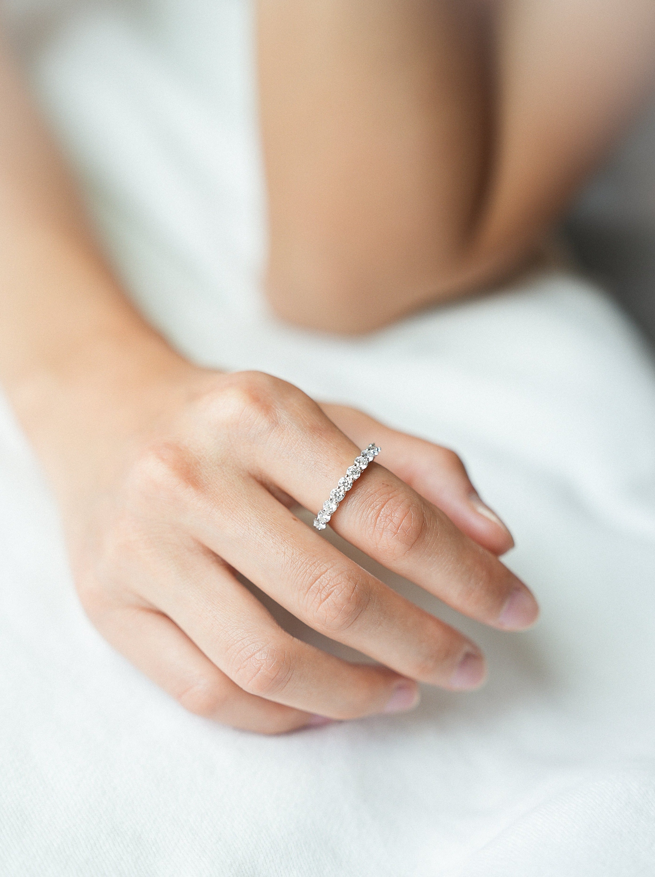 Harmony Bright Lab Grown Diamond Band