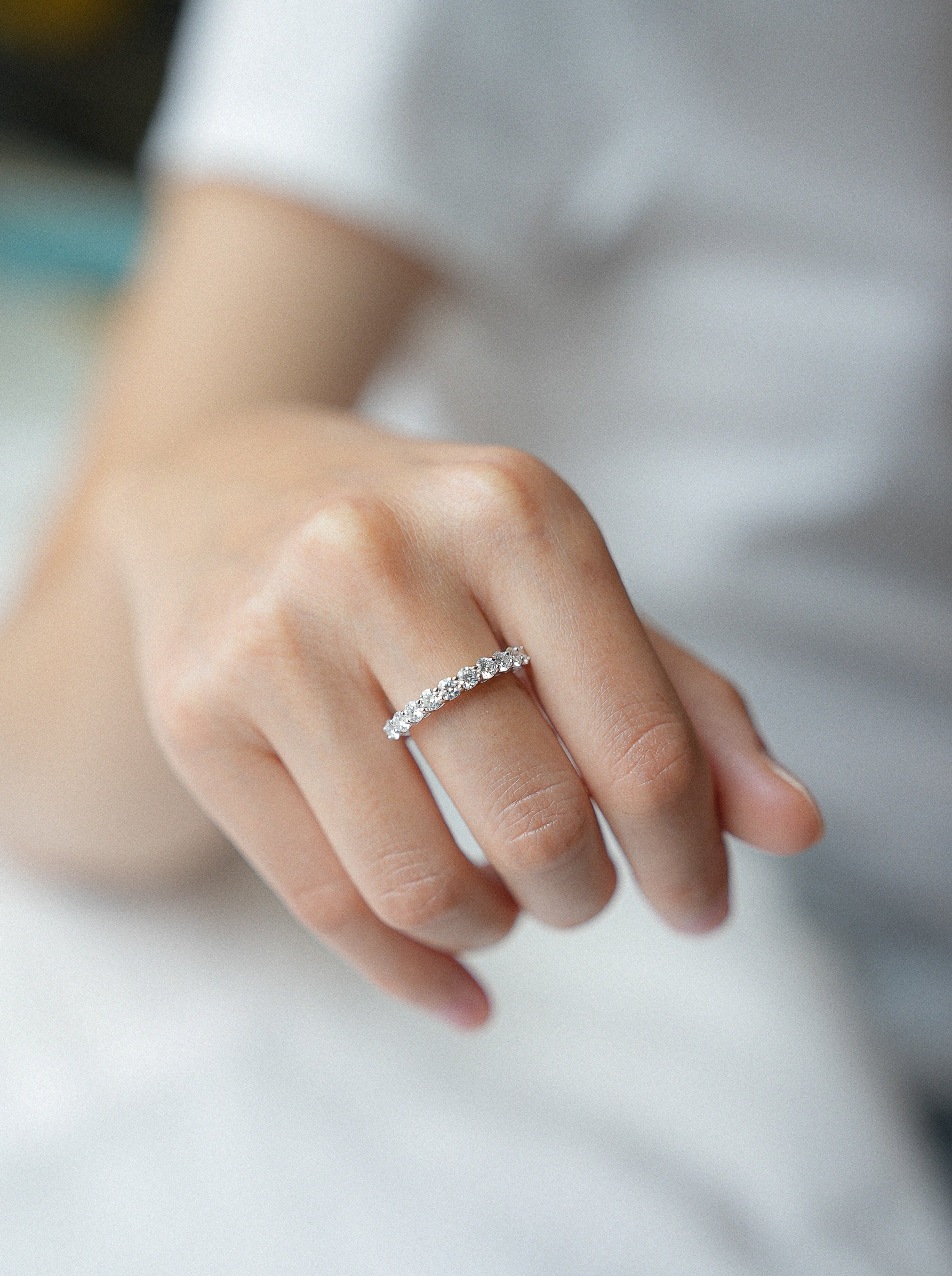 Harmony Bright Lab Grown Diamond Band