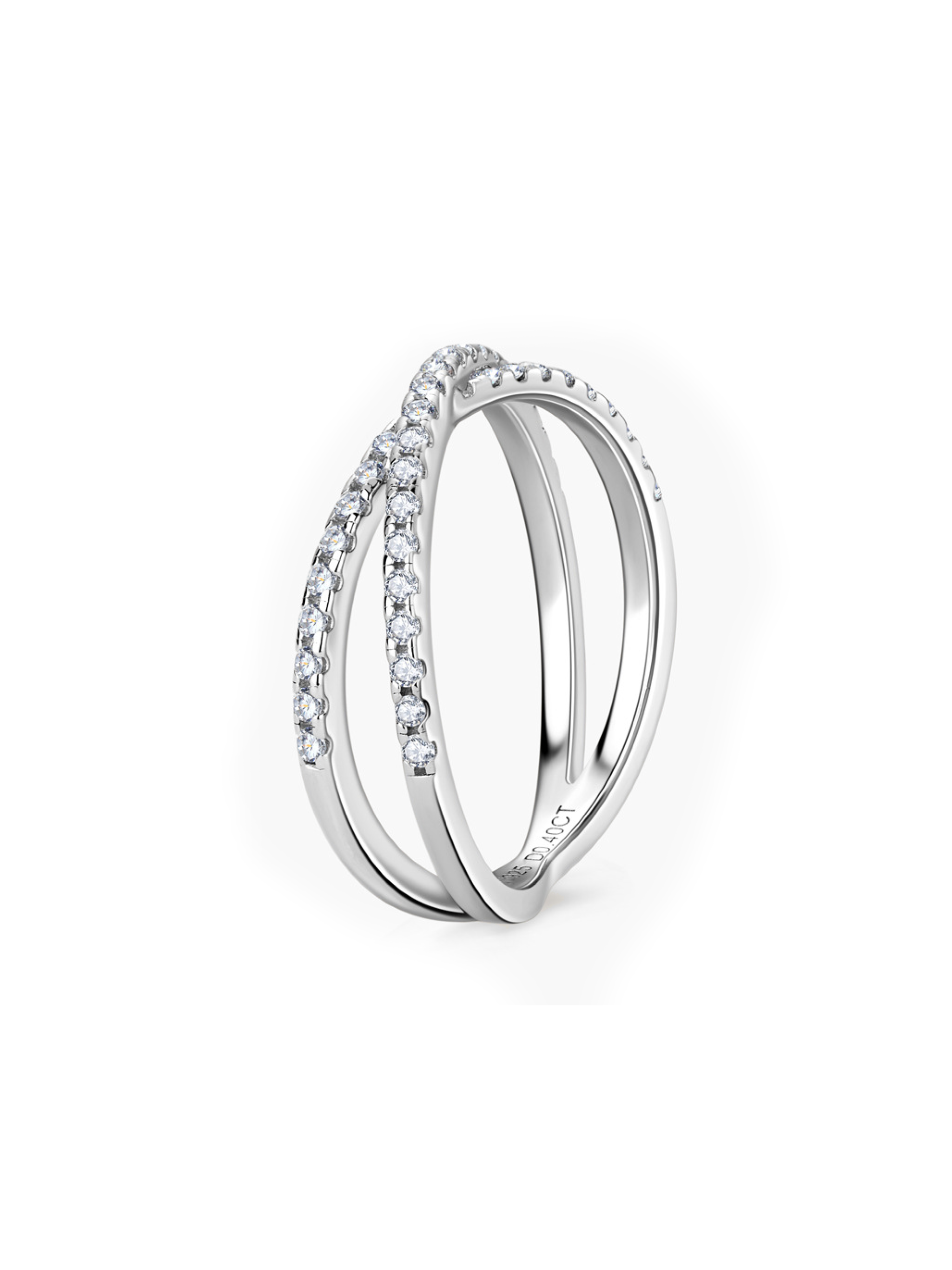 Infinity Embrace Lab Grown Diamond Ring