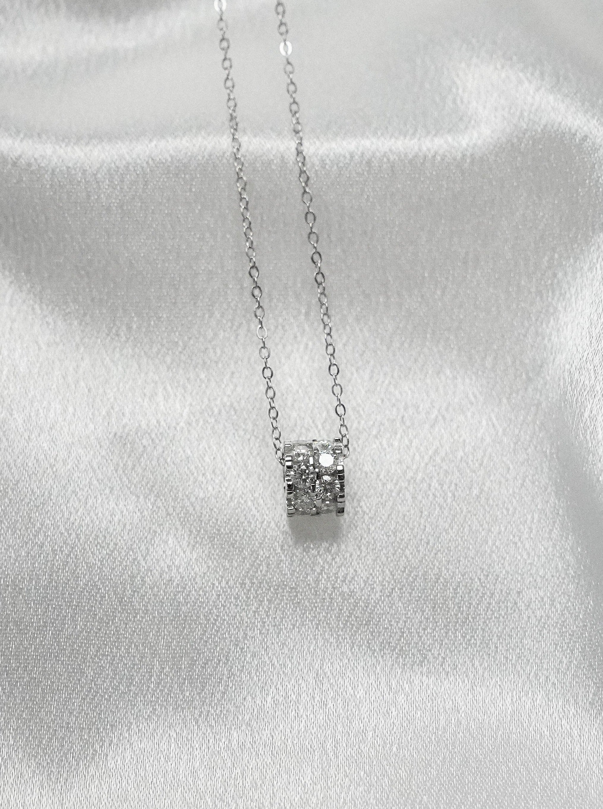 Elysian Glide Lab Grown Diamond Necklace
