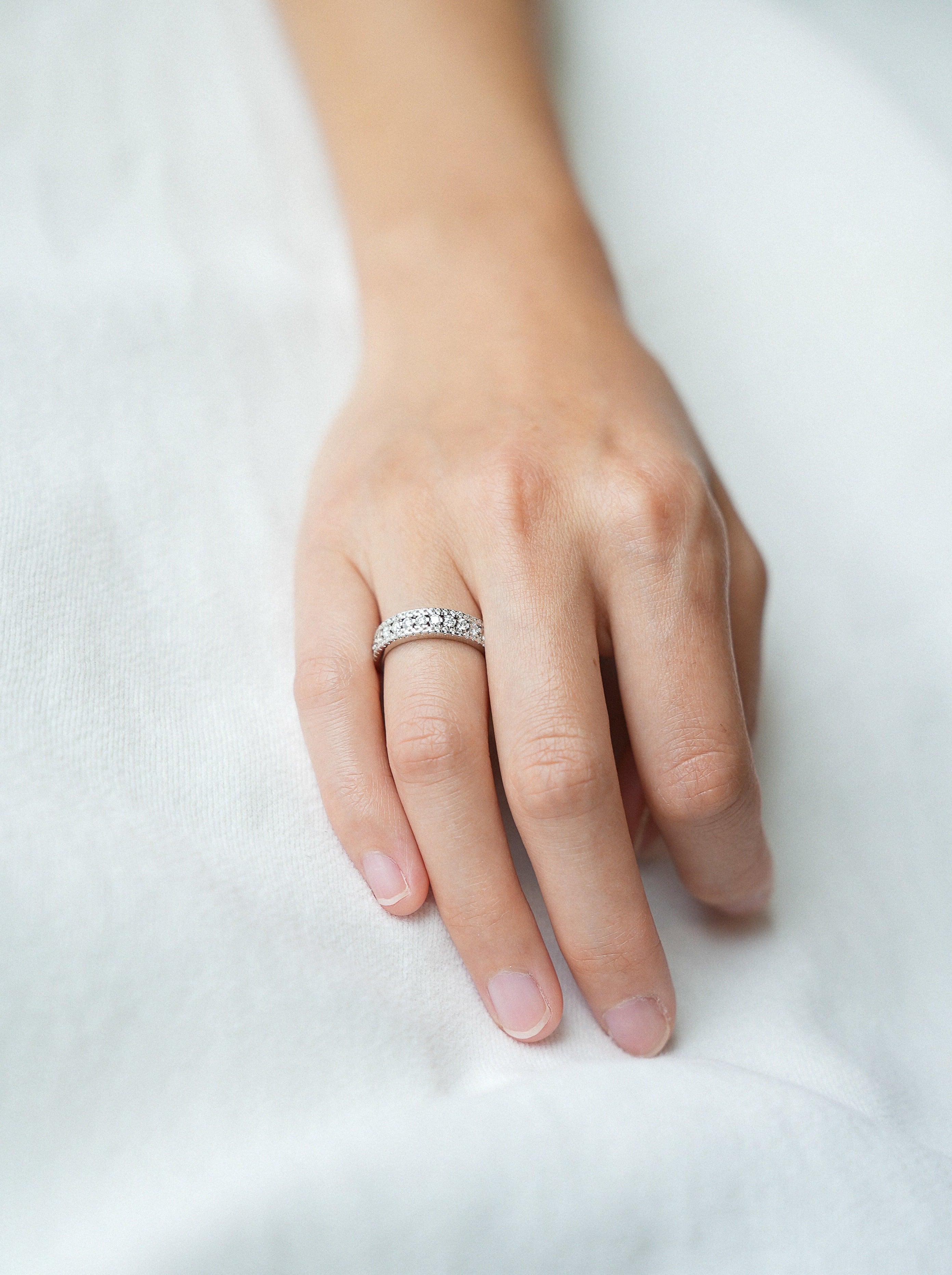 Radiant Symphony Lab Grown Diamond Ring
