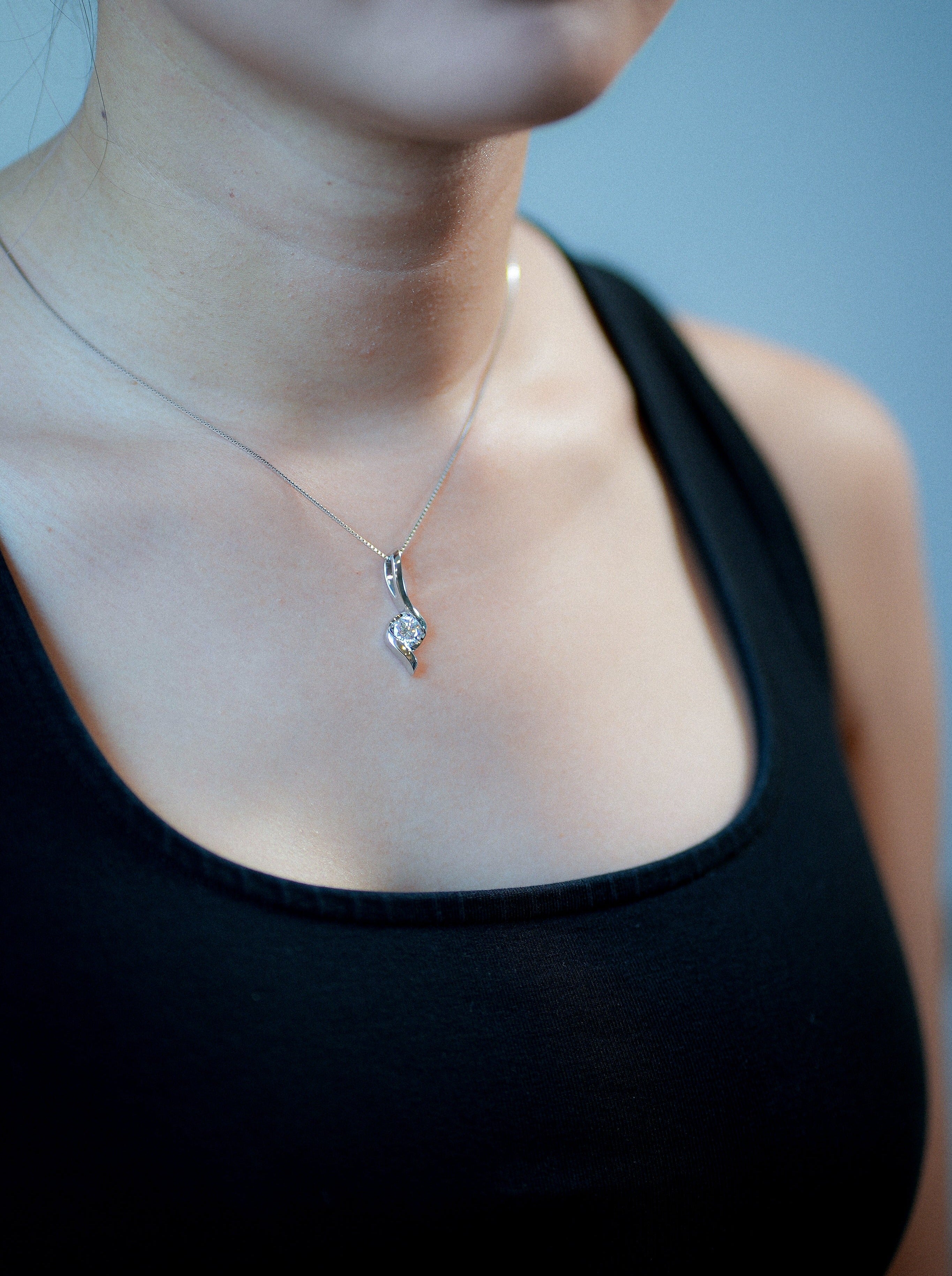 Eternal Flame Lab Grown Diamond Necklace